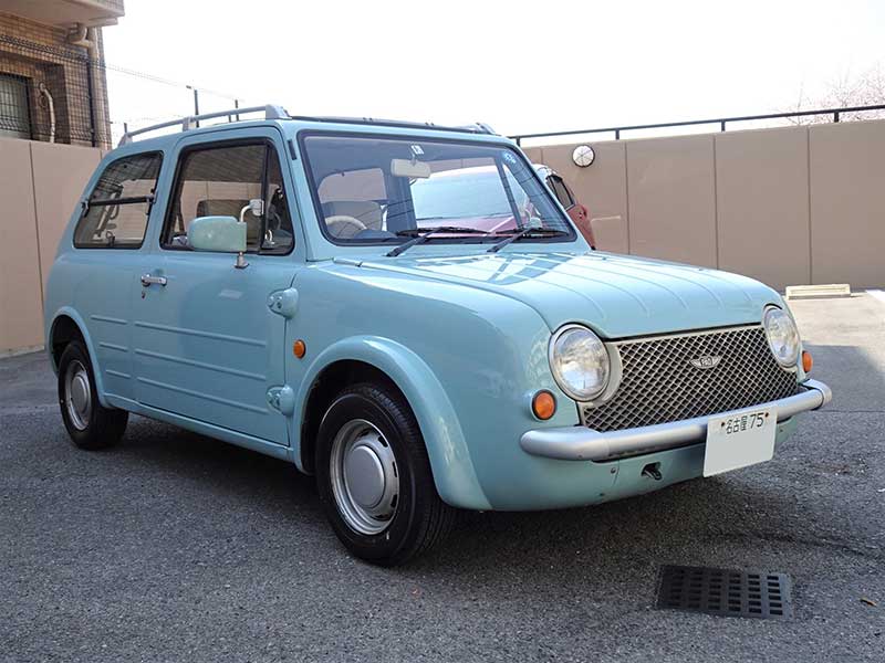 希少☆日産 パオ レトロコンポ 純正 オーディオ - 車のパーツ